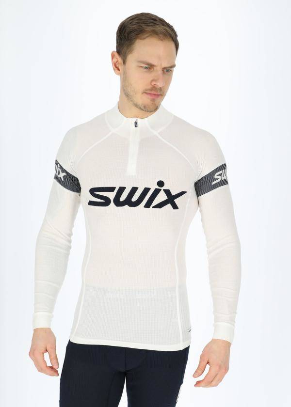 Racex Warm Bodyw Halfzip Mens, Snow White, M,  Funktionsunderställ 
