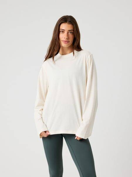 Björn Borg Studio Oversized Longsleeve T-shirt Vit, XXL 