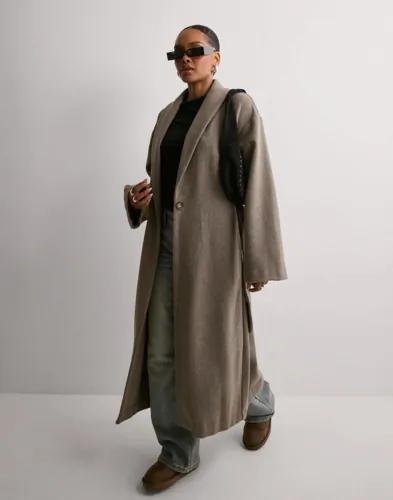 OBJECT - Beige - Objpisa Long Coat Noos 