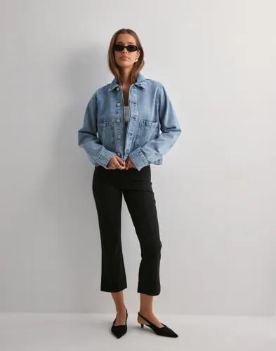 Pieces - Blå - Pcsky Denim Jacket 