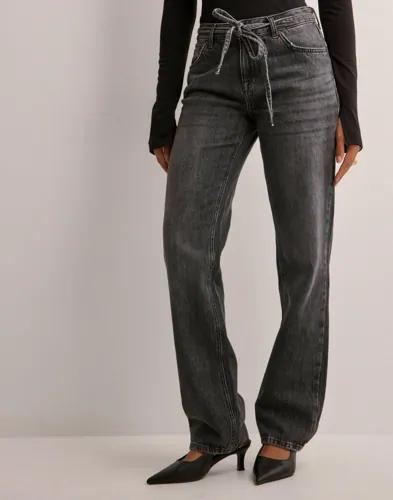 Only - Grå - Onlbree Low Grey Straight Dnm Dot 