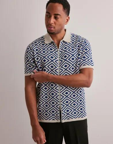 Only & Sons Onsmike Life Reg 12 Ss Jaq Shirt Kn Kortärmade skjortor Blå 