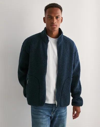 Que Sera Sera Pete Pile Jacket Vårjackor Blå 