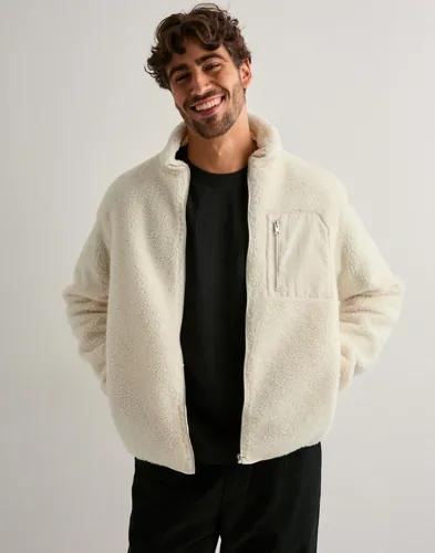 Jack & Jones Jjbradley Teddy Jacket Vårjackor Beige 