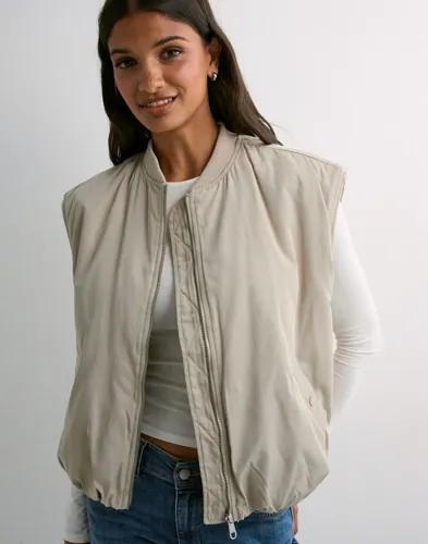 Only - Beige - Onladel Life Waistcoat Cc Otw 