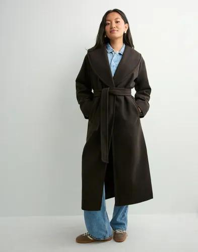 Vero Moda - Brun - Vmanne Bergen Xtra Long Coat Ga 