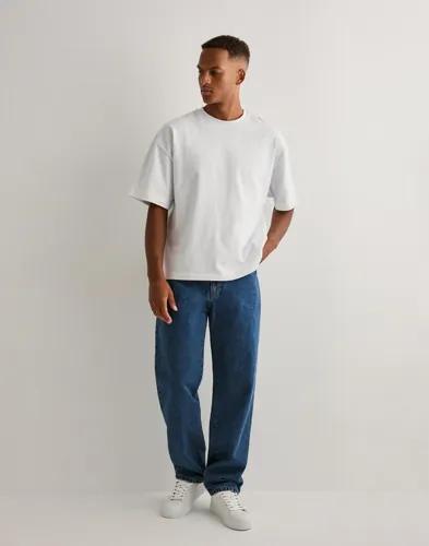 Woodbird WBLeroy stone Jeans Loose fit jeans Blå 