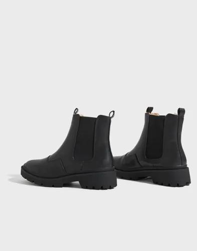 Nelly - Svart - Warm Chelsea Boot 