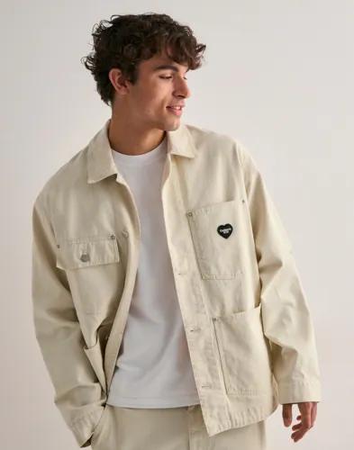 Carhartt WIP Drewe Chore Coat Jeansjackor Beige 