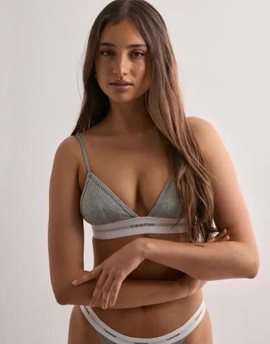 Calvin Klein Underwear - Grå - Unlined Triangle 