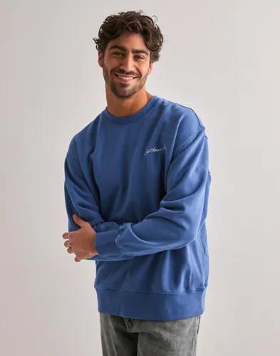Levi's Premium Graphic Crew Levis Scr Sweatshirts Blå 