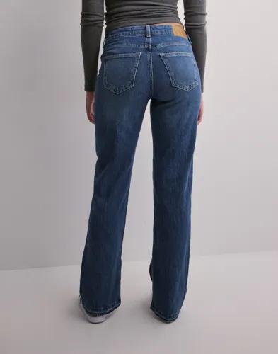 Vero Moda - Blå - Vmjada Mr Straight Slids Jeans RA38 