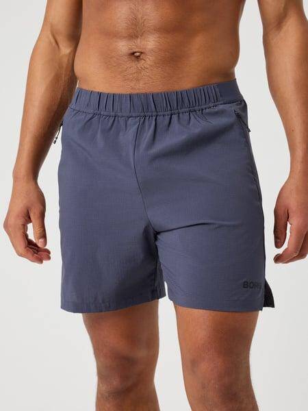 Björn Borg Borg Zip Shorts 7 Inch Blå, XXL 