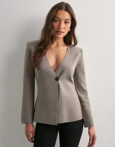 Only - Beige - Onlmyera Life Ls One Button Cardiga 