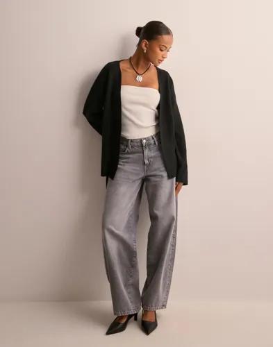 OBJECT - Svart - Objreynard L/S Cardigan Noos 