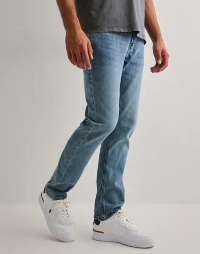 Jack & Jones Jjiclark Jjoriginal Am 416 Noos Straight jeans Blå 