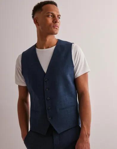Selected Homme Slhslim-Oasis Wct Kostymvästar Blå 