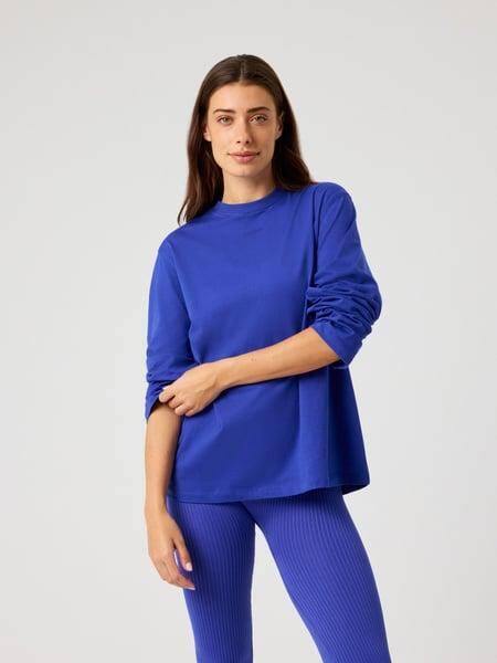 Björn Borg Studio Oversized Longsleeve T-shirt Blå, XXL 