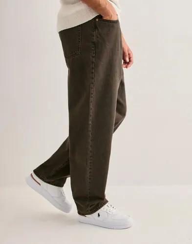 Only & Sons Onsfade Loose Brown 6813 Tai Dnm Loose fit jeans Brun 