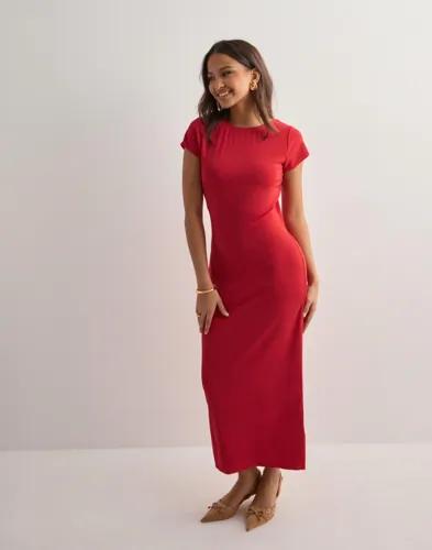 Polo Ralph Lauren - Röd - Cp Slv Js Dr-Short Sleeve-Cocktail Dress 