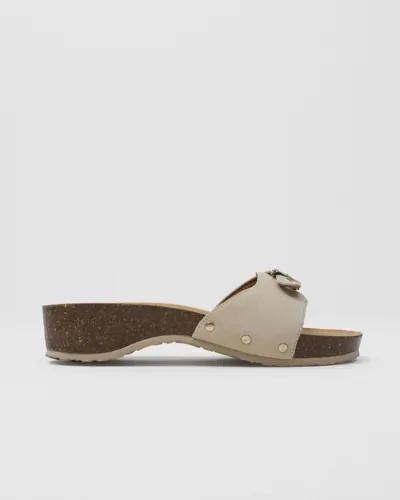 Scholl - Vit - Sl Pescura Heel Cork Suede 