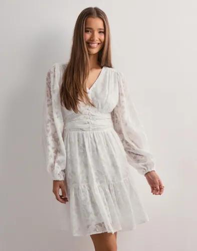 Neo Noir - Vit - Rihana Burnout Dress 