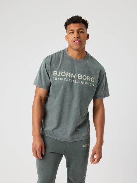 Björn Borg Borg Classic Print T-shirt Grön, XXL 