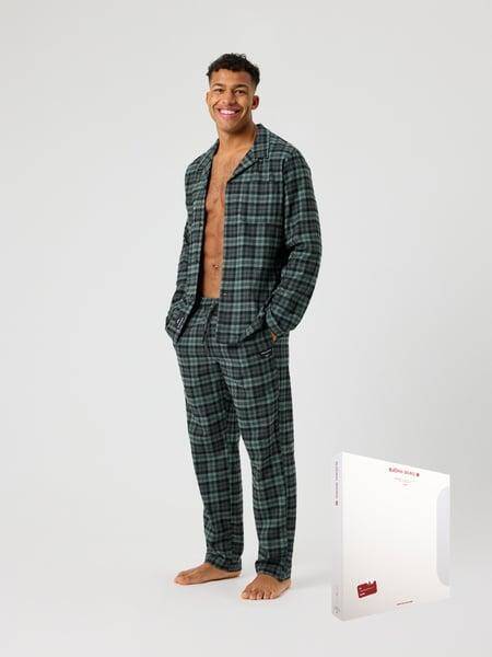 Björn Borg Core Flannel Pyjama Set 2-pack Svart, XXL 