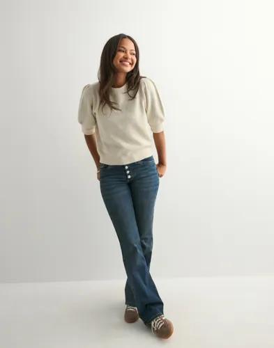 Vero Moda - Beige - Vmdoffy 2/4 O-Neck Pullover Ga Noos 