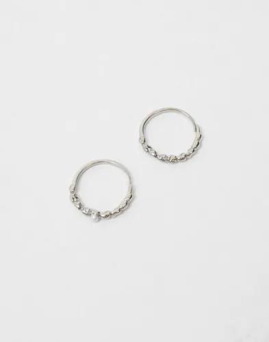 Pilgrim - Silver - Shift Rings 2-pack 