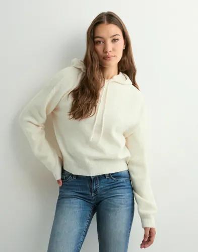 Vero Moda - Vit - Vmbesti Ls Hood Pullover Boo 