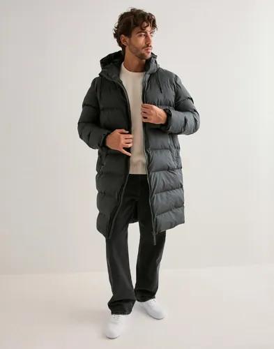 Rains Alta Long Puffer Jacket W3T4 Dunjackor Svart 