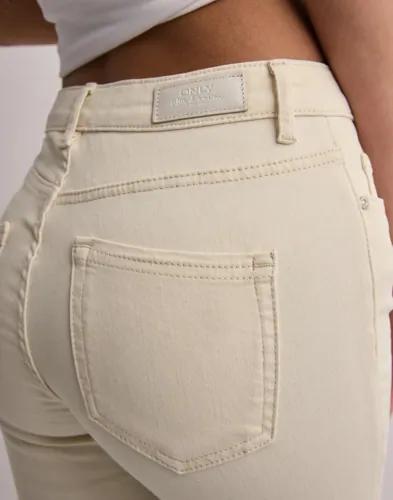 Only - Beige - Onlblush Mid Sk Ak Rw Dnm DOT019 No