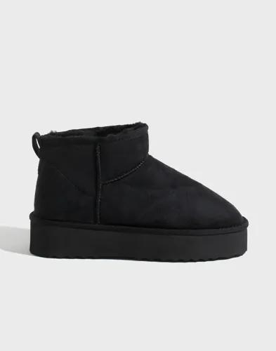 NLY Shoes - Svart - Platform Boots 