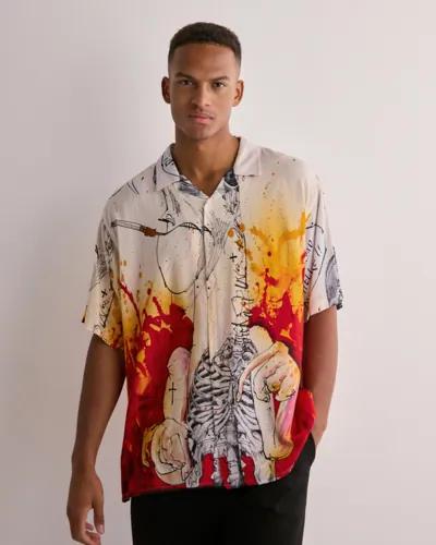 Neuw Steadman Art Shirt 2 Kortärmade skjortor Multi/Mönstrad