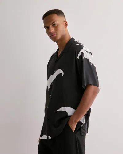 Neuw Steadman Art Shirt 1 Kortärmade skjortor Svart