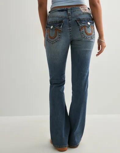 True Religion - Blå - Rainbow Pkt Becca Mr Bootcut Big T_ 
