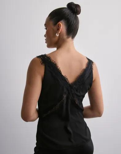 Neo Noir - Svart - Vixen Lace Top 