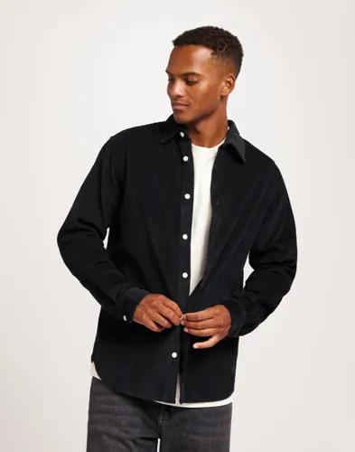 Jack & Jones Jjcorduroy Overshirt Ls Overshirts Svart 
