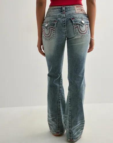True Religion - Blå - Joey Lr Flare Flap Sup T_ 