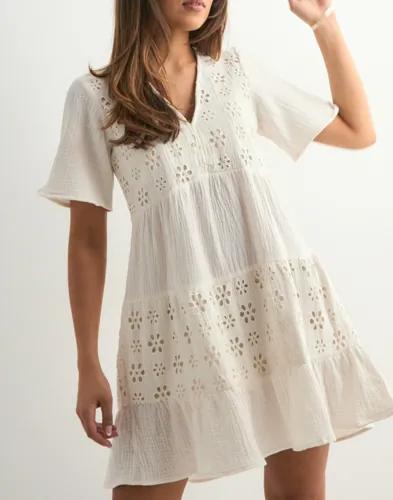 Vero Moda - Vit - Vmnatali 2/4 Short Dress Wvn Ga 