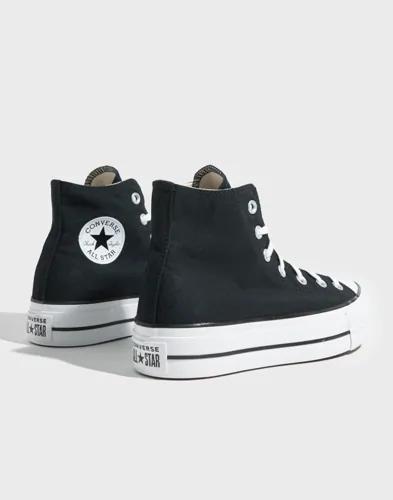 Converse - Svart - ChuckTaylor All Star Lift Hi 