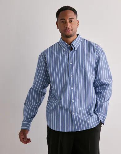 Gant Rel Heritage Poplin Stripe Shirt Randiga skjortor Blå