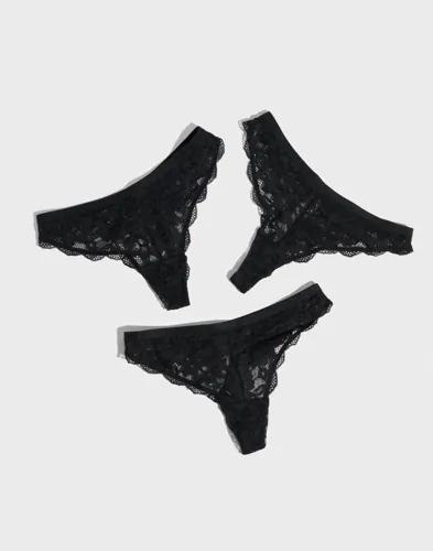 DORINA - Svart - MYLA-3PP String 