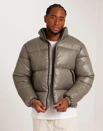 Halo Halo Boxy Thermolite Puffer Puffer jackets Beige 