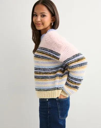 Vero Moda - Multi/Mönstrad - Vmbonbon Ls O-Neck Pullover Boo 