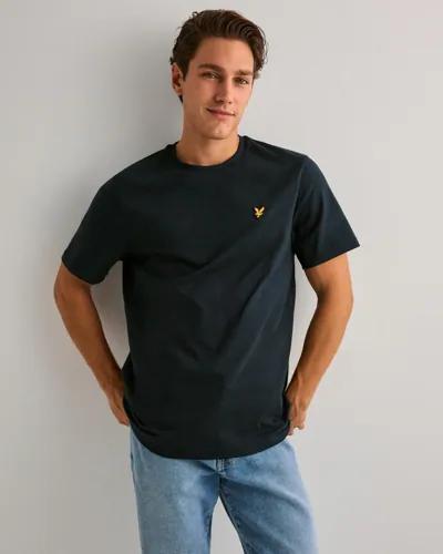 Lyle & Scott Plain T-Shirt Kortärmade t-shirts Blå 