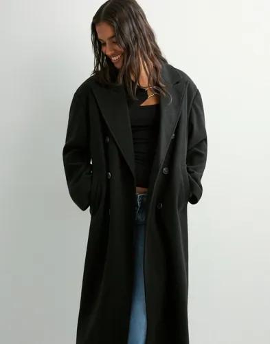 Only - Svart - Onlblake Life Shoulderpad Coat Cc O