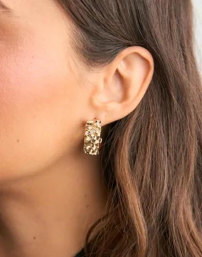 Pieces - Guld - Fplena Earrings Plated