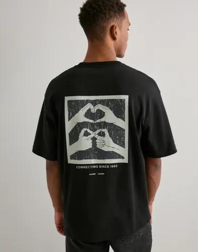 Samsøe Samsøe Saflorian t-shirt 11725 T-shirts med tryck